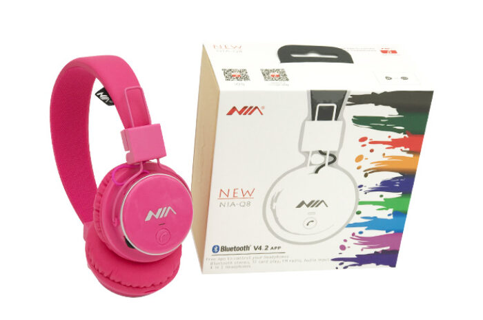 verdund werk Mauve Bluetooth Stereo Headset -Q8 – NIAELEC-Best Bluetooth Headpones, NIA  headphones Manufactuer